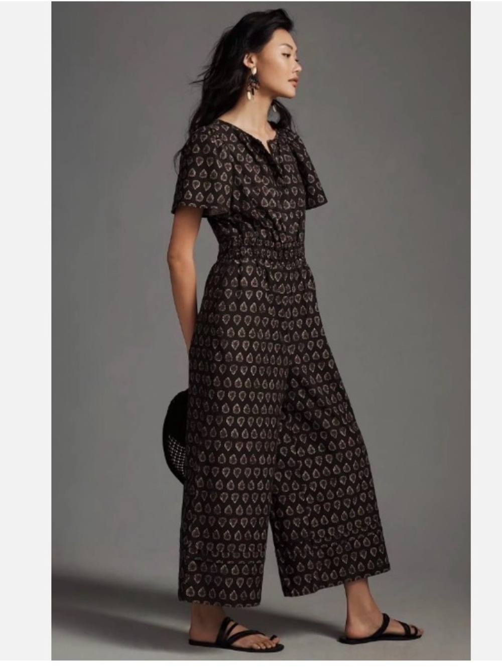 Somerset Cropped Wide-Leg Jumpsuit